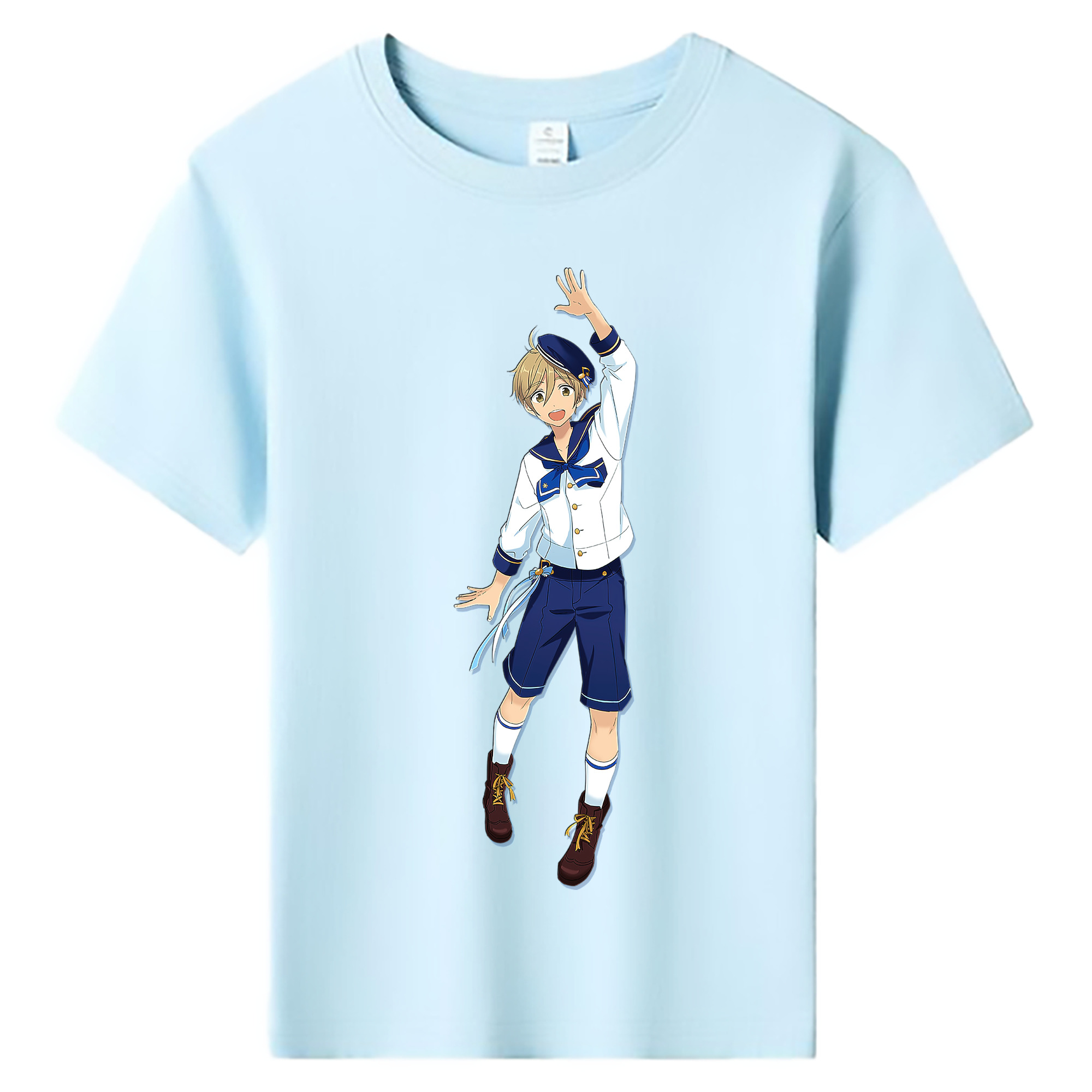 （画像用） あんさんぶるスターズ! Ensemble Stars 綿100％キッズTシャツ（フロントプリント）
